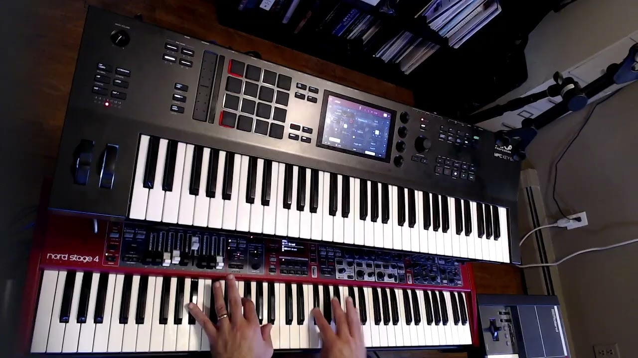 Nord Stage Piano/EP morning improv