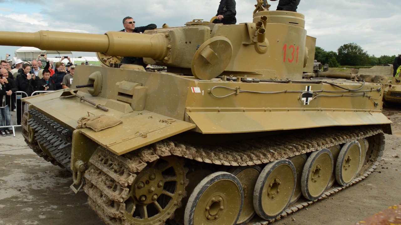 Tiger 131  - Engine  + Track sound ¬ HD