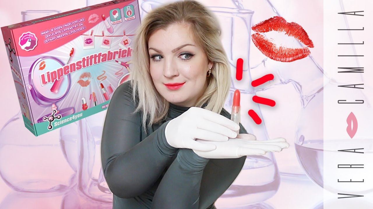 ZELF RODE LIPSTICK MAKEN MET DE LIPPENSTIFTFABRIEK | Eerste Indruk |  Vera Camilla