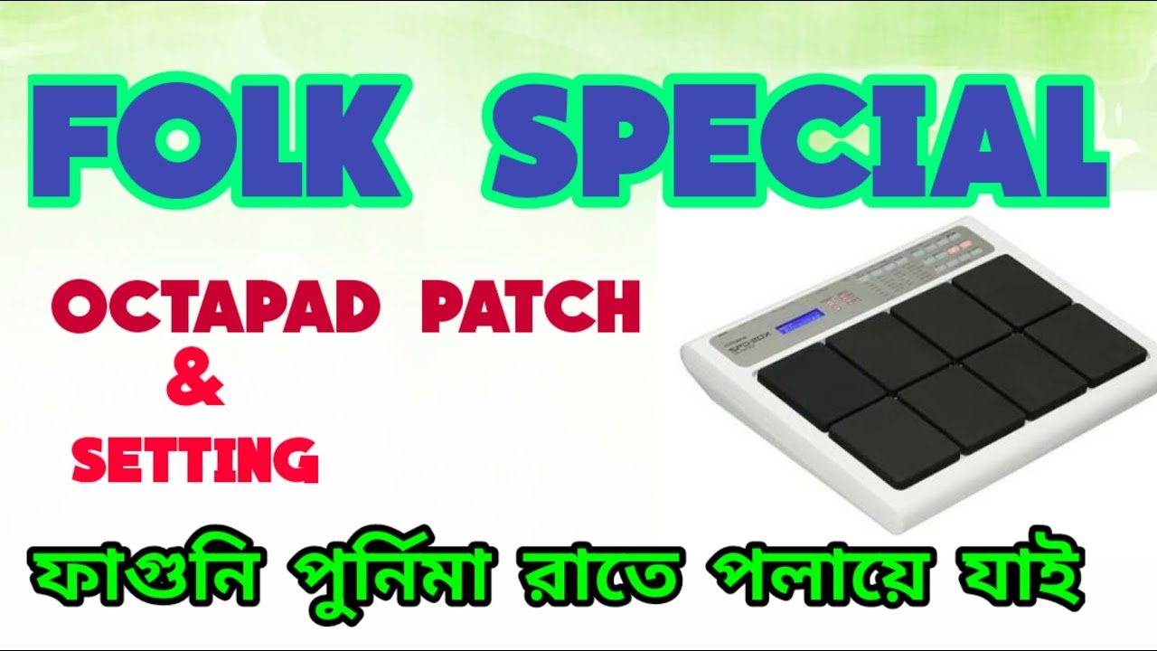 Roland spd20x/20 folk patch editing