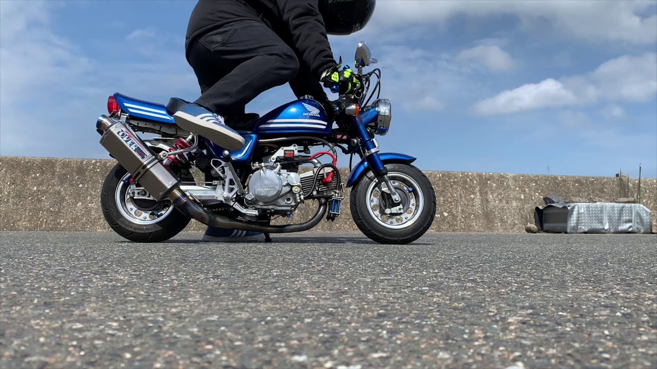 モンキー Z50改 110cc エンジン始動・レスポンス　　#4mini #モンキー #ボアアップ #カスタム