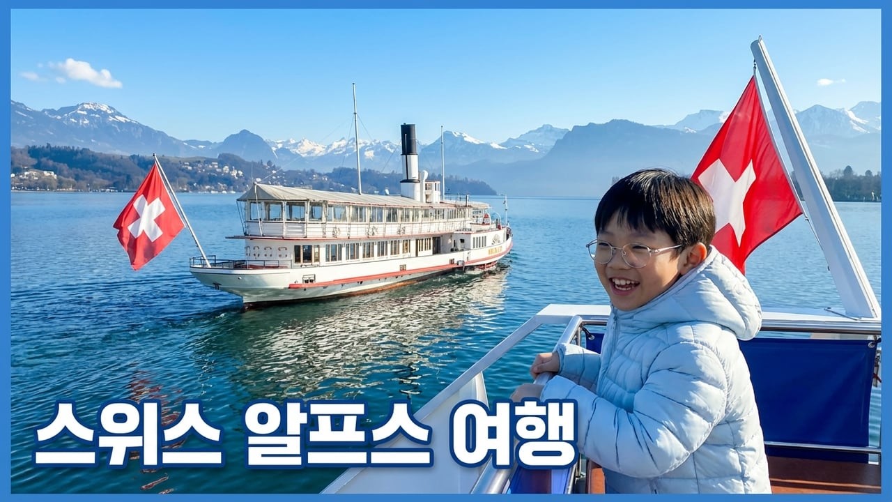 스위스루체른알프스출항4K#알프스 #루체른 #스위스여행