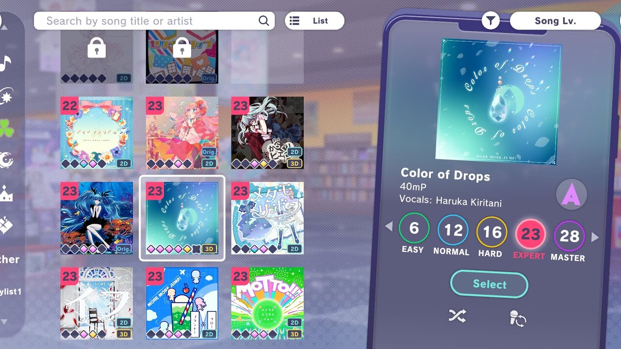 Project Sekai: Color of Drops Easy-Append