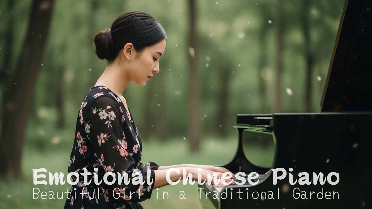 Emotional Chinese Piano Girl 🎹🌸 | Beautiful & Sad Piano Music