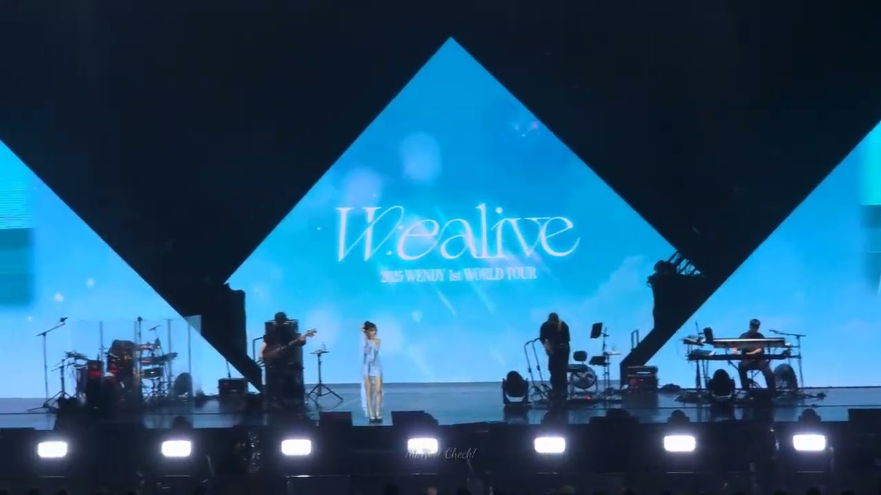 Talk Ending - Bucket List จะตั้งใจทำ - Band Introduction 2025 WENDY 1st WORLD TOUR W:EALIVE IN BKK