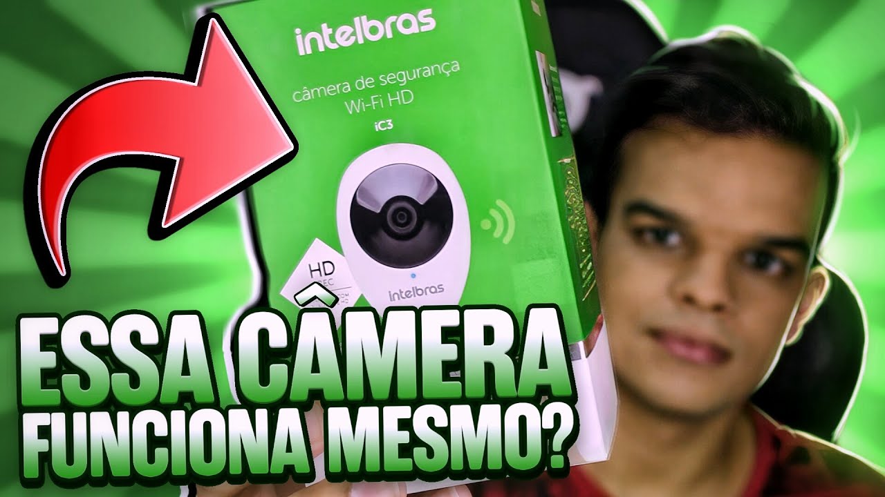 Câmera Intelbrás VALE A PENA COMO BABÁ ELETRÔNICA? Minha experiência com a IC3 MIBO | Papo Tech