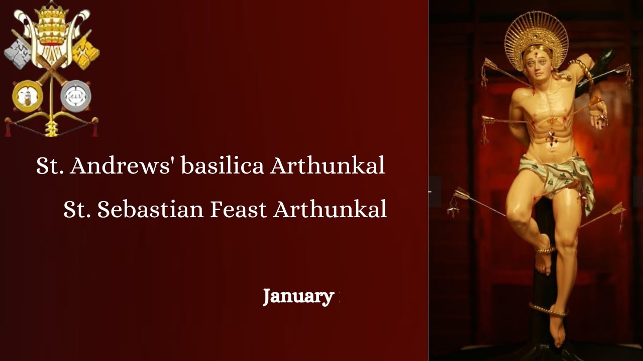 HOLY MASS, ST ANDREW'S BASILICA, ARTHUNKAL 24/1/2026 Friday