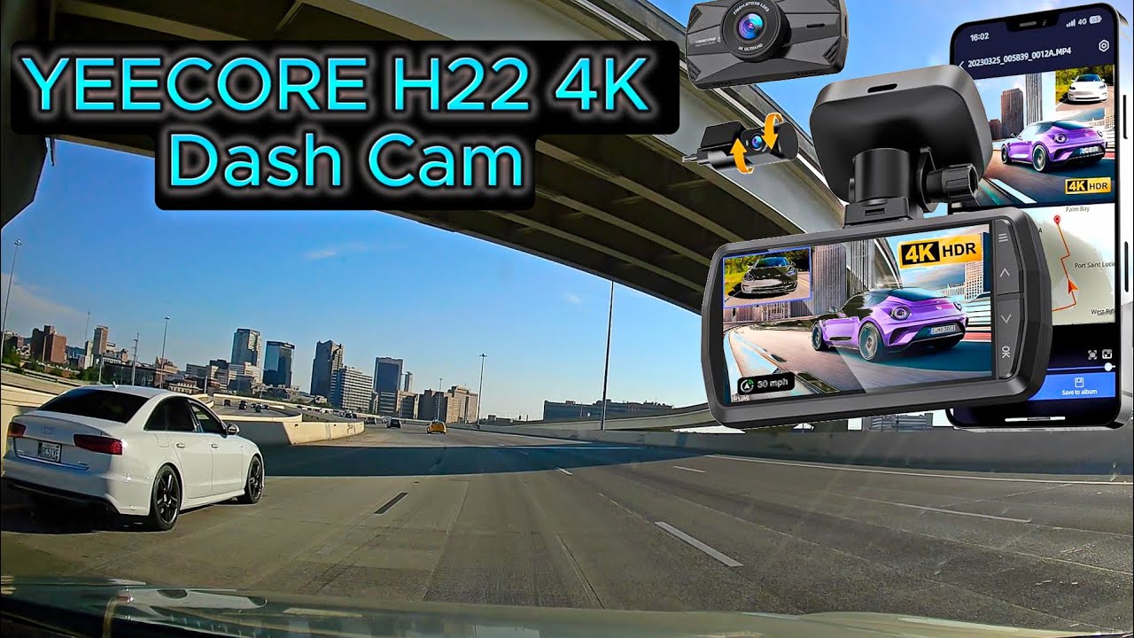 YEECORE H22 4K Dual Dash Cam Review | Sony Starvis | Go Pro Quality But Sharper