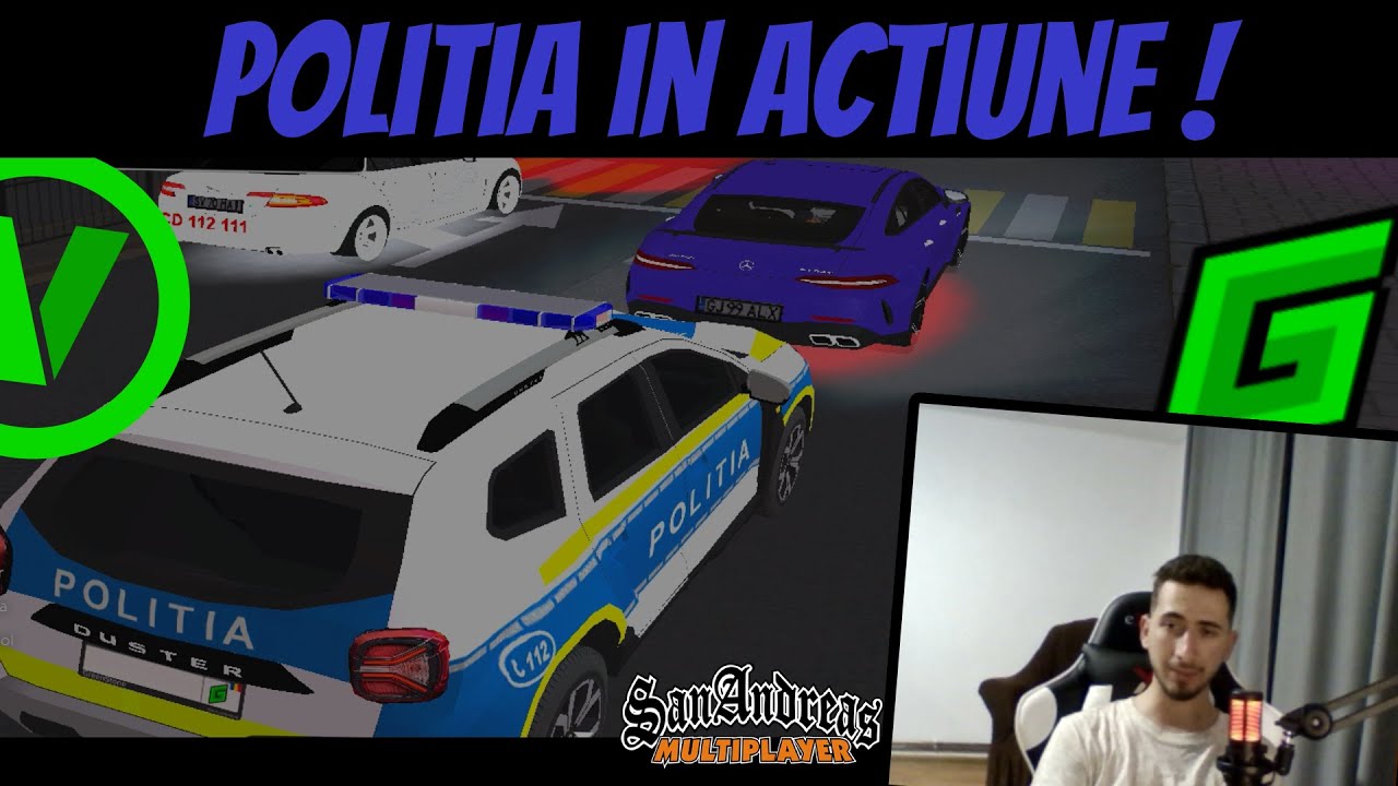 🌟SPAIMA SOFERILOR  IN POLITIE CU FACECAM🔴SAMP GREENSTONE🔴