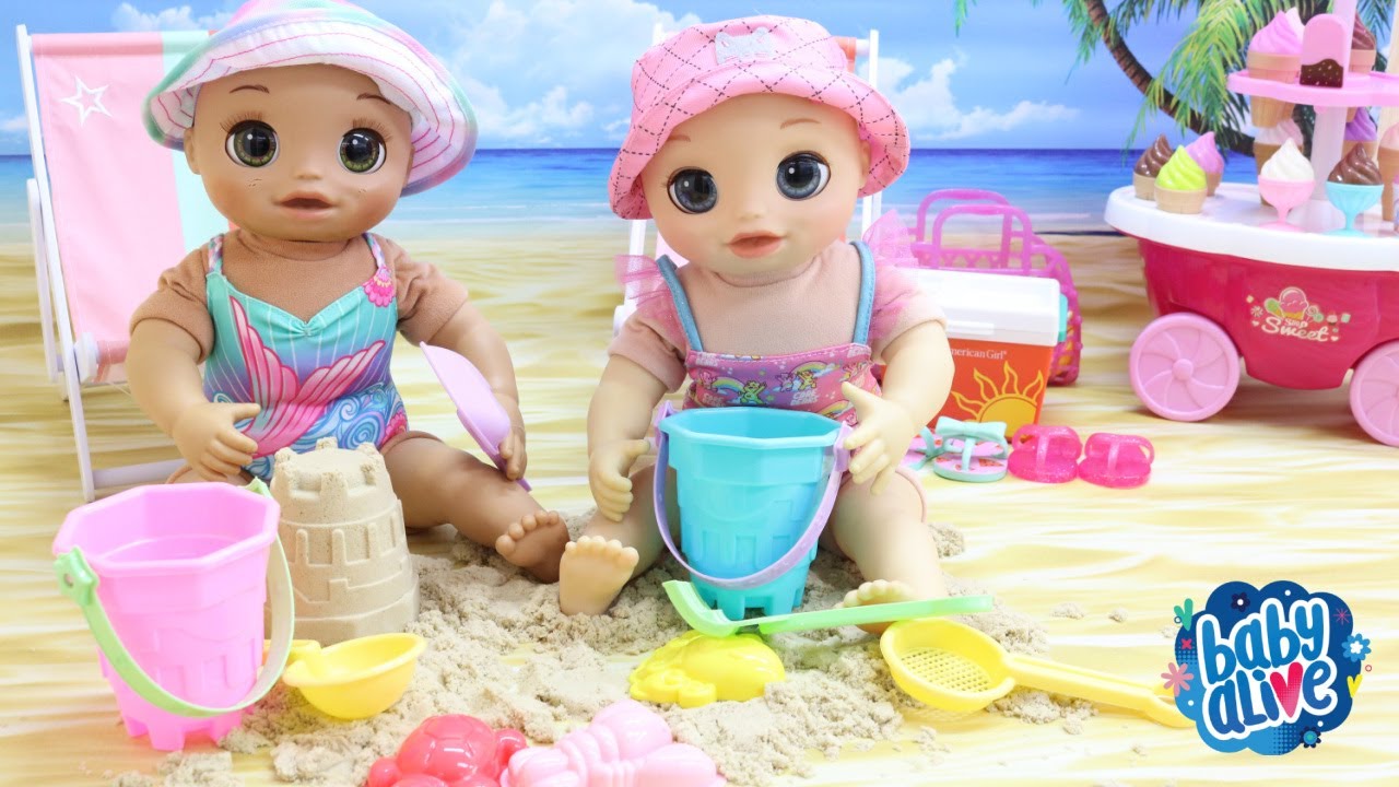 NINA E HANNA VÃO PASSAR O DIA NA PRAIA