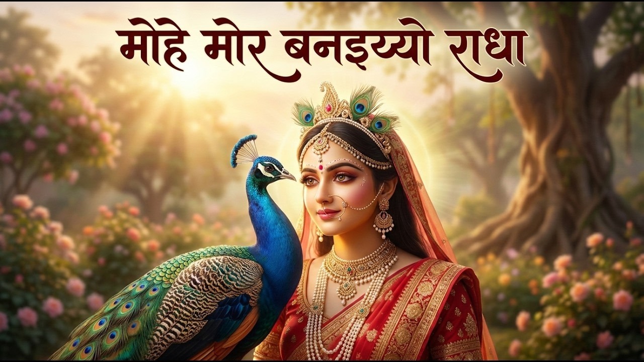 मोहे मोर बनइय्यो राधा | Mohe Mor Banaiyo Radha Apne Vrindavan Ko | Peaceful Radha Krishna Bhajan