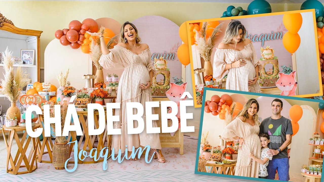 TODOS OS DETALHES DO CHÁ DE BEBÊ 👶🏻 DO BABYJOAQUIM