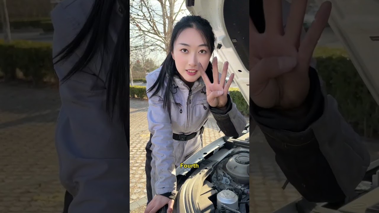 The magical use of engine oil dipstick#cardriving #carrepair #carskills  #cars #car #cartips #fyp