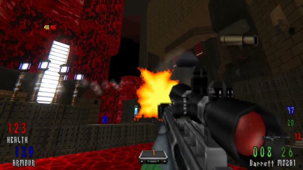 Monuments of Mars Part 3 - Crimson - Soldier of Knothole, Doom Mod Playthrough