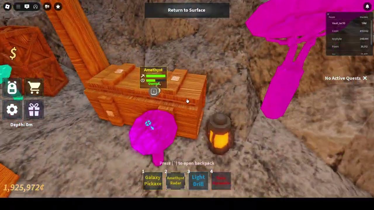 Roblox Mines Best pickaxes and radars for starter area/zone and other zones!