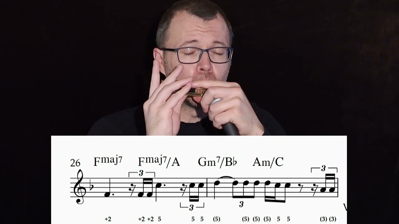 What a Wonderful World  (Toots Thielemans version) for chromatic harmonica