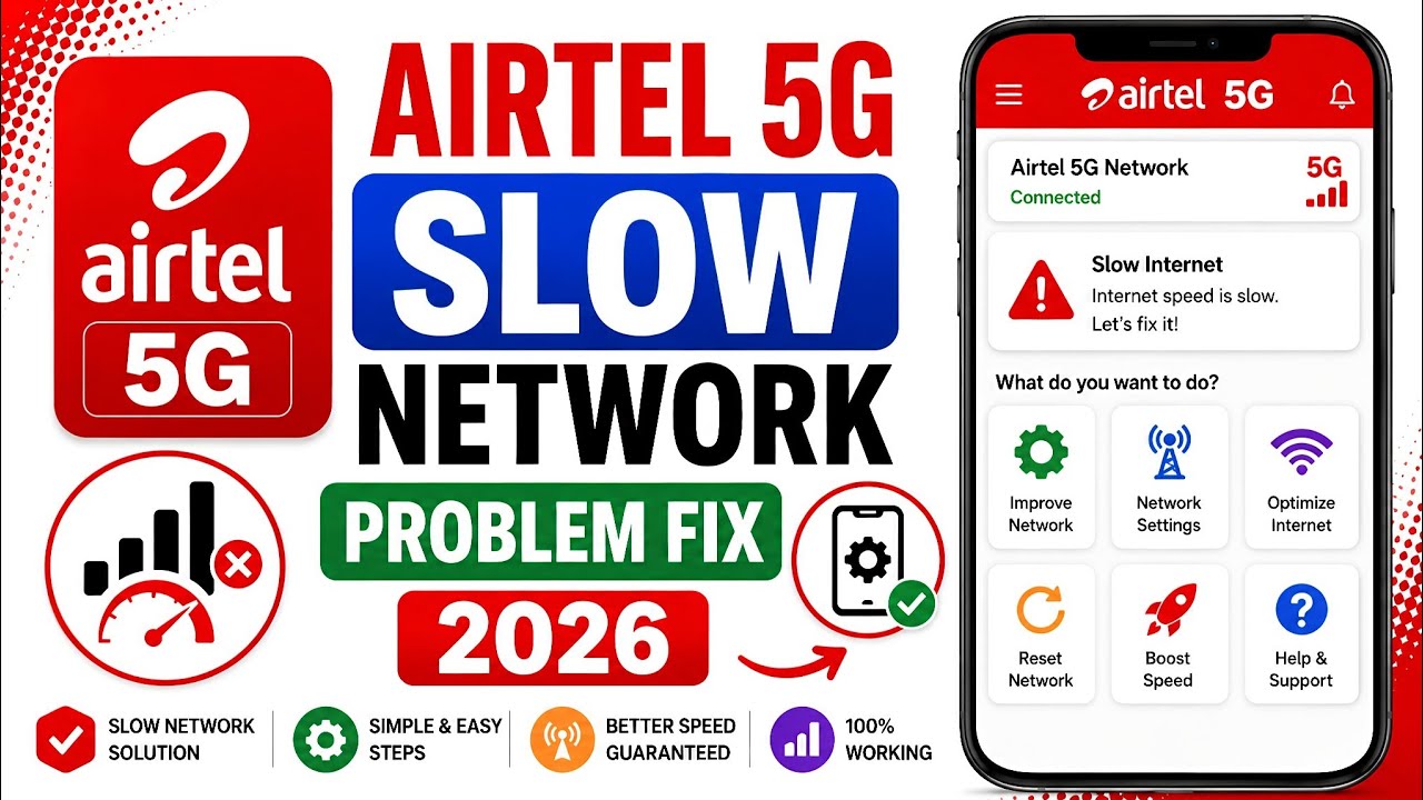 Airtel Network Problem | Airtel Network Problem Solution | Airtel SIM Network Problem