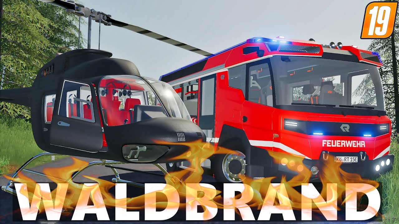 WALDBRAND - Scherz Anruf in der Leitstelle der Feuerwehr | LS19 Feuerwehr