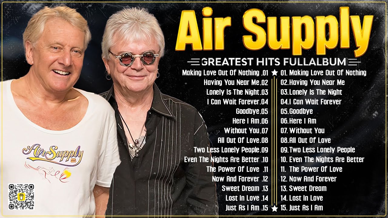 Air Supply Greatest Hits Full Album 2024 ⭐ The Best Of Air Supply.