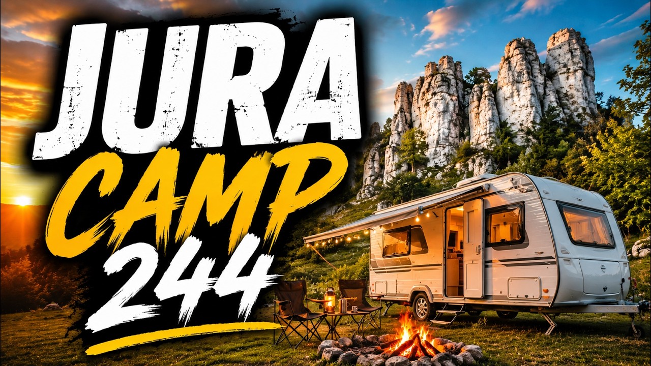Camping Jura Park 244 &ndash; czy to NAJLEPSZY camping na Jurze? 🏕️ Kamper, namiot, opinia