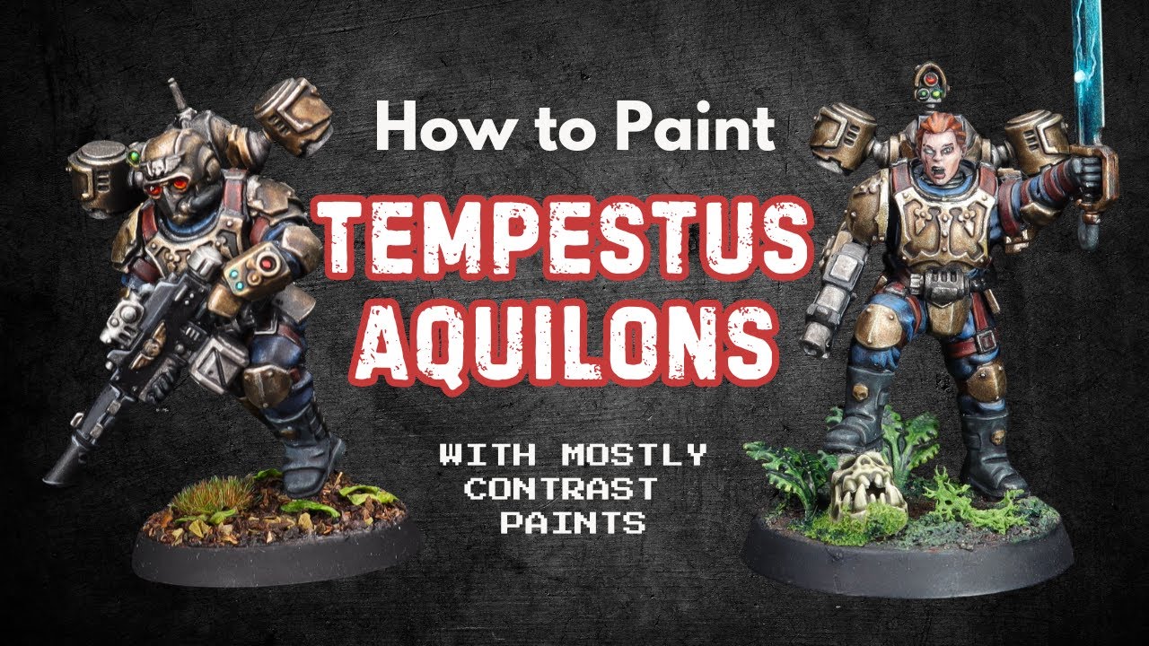 KILL TEAM HIVESTORM: Painting Tempestus Aquilons - Contrast Paint Mode