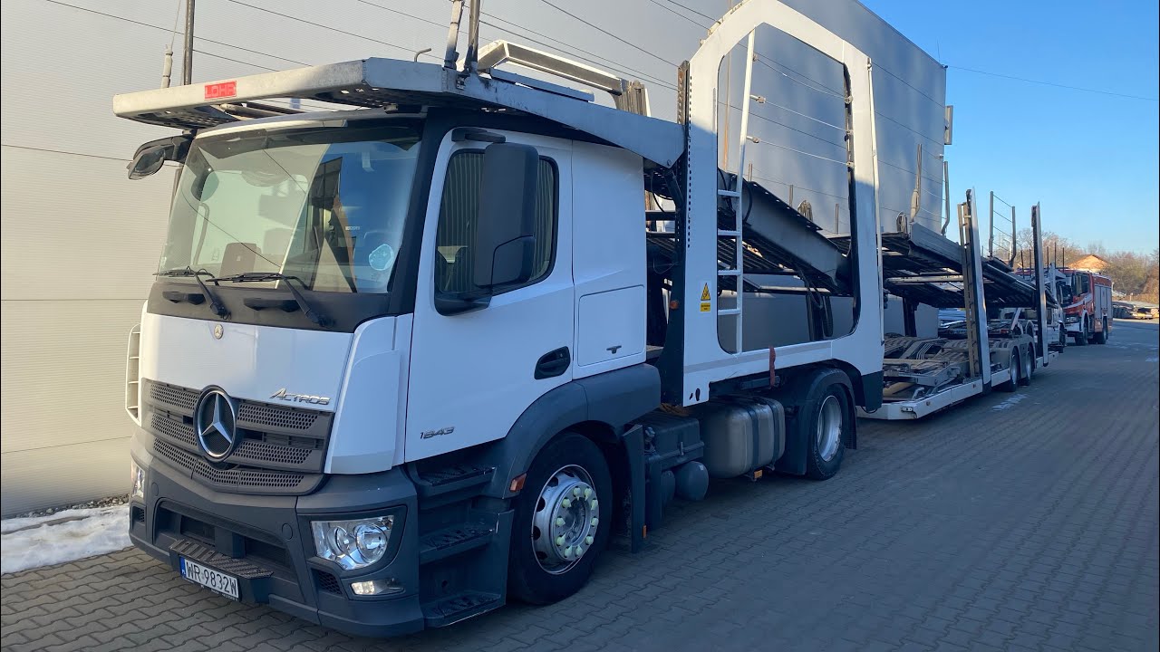 Prezentacja - MERCEDES-BENZ ACTROS (2017) + LOHR EUROLOHR (2008)