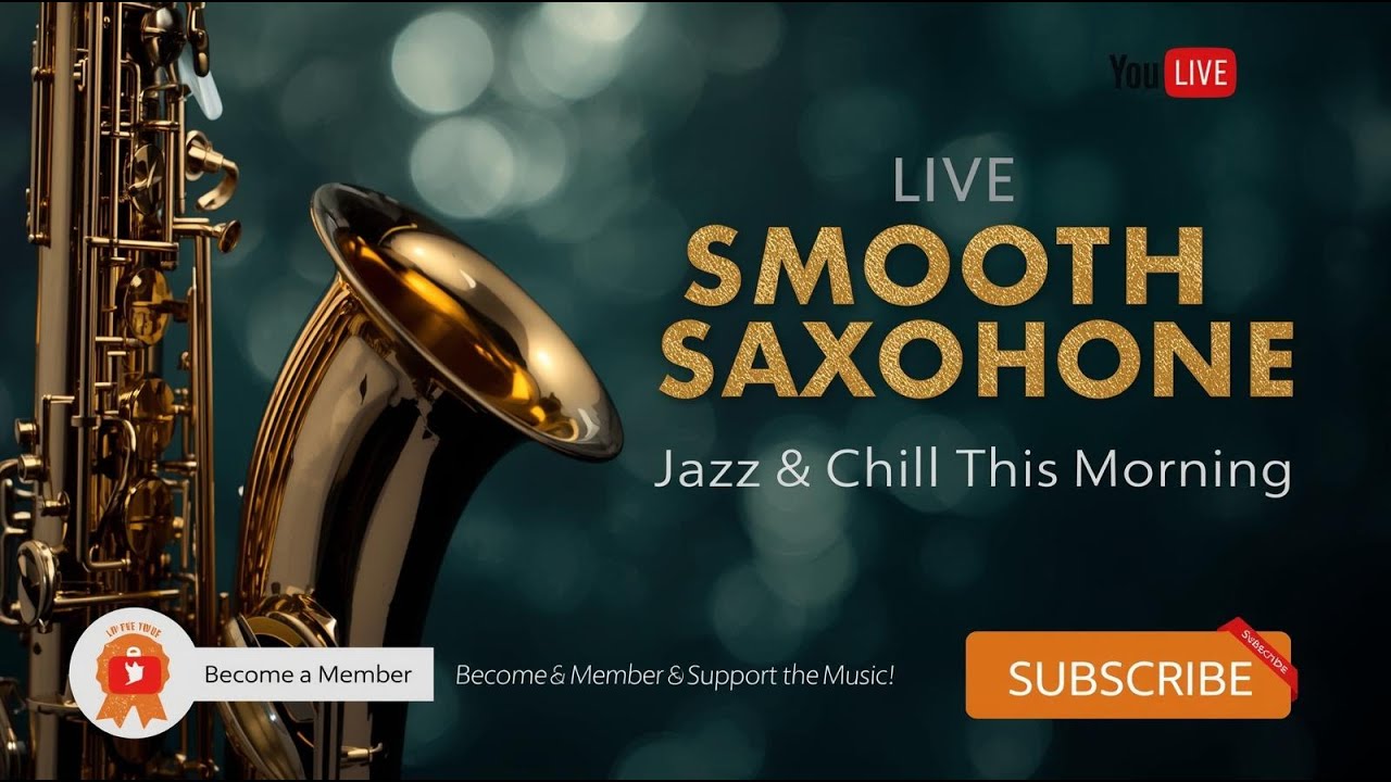 🔴LIVE Cozy Winter Smooth Jazz Saxophone ❄️🎷 Warm & Relaxing Morning Music