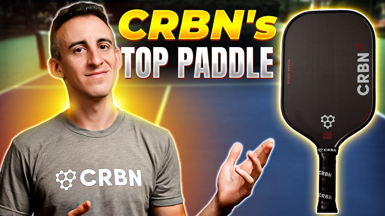 Лучшая ракетка для пиклбола от CRBN | Подробный обзор CRBN 3x