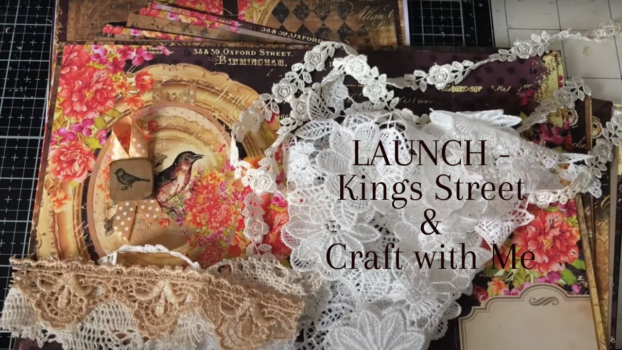 LAUNCH - Kings Street Digital Junk Journal Kit + Craft with Me