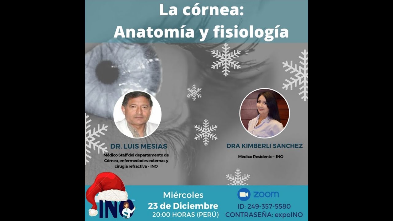La cornea anatomia y fisiologia. Dra K Sánchez. Dr L Mesias