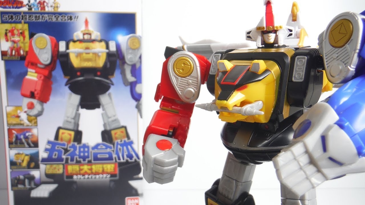 スーパーミニプラ 五神合体 隠大将軍＆ツバサマルセット Super Mini-pla ninja megazord ＆ falconzord set power rangers 忍者戦隊カクレンジャー