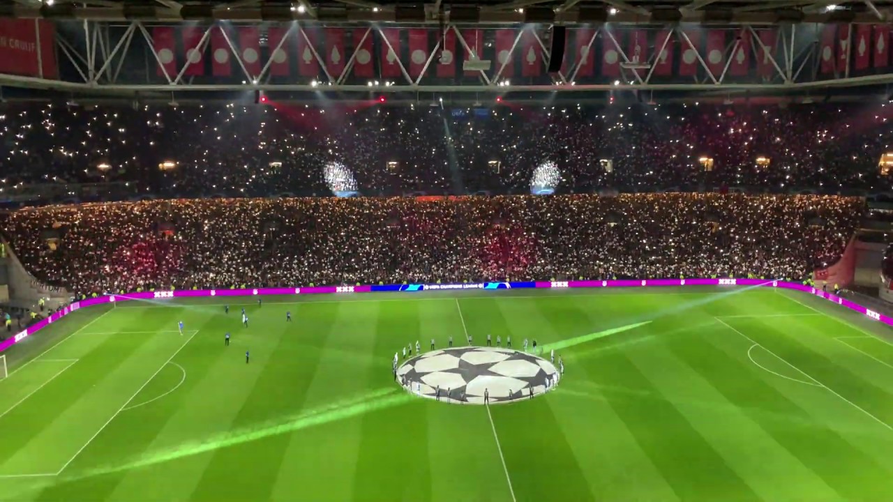 13/02/2019. Ajax Amsterdam - Real Madrid Champions leagues, before the match