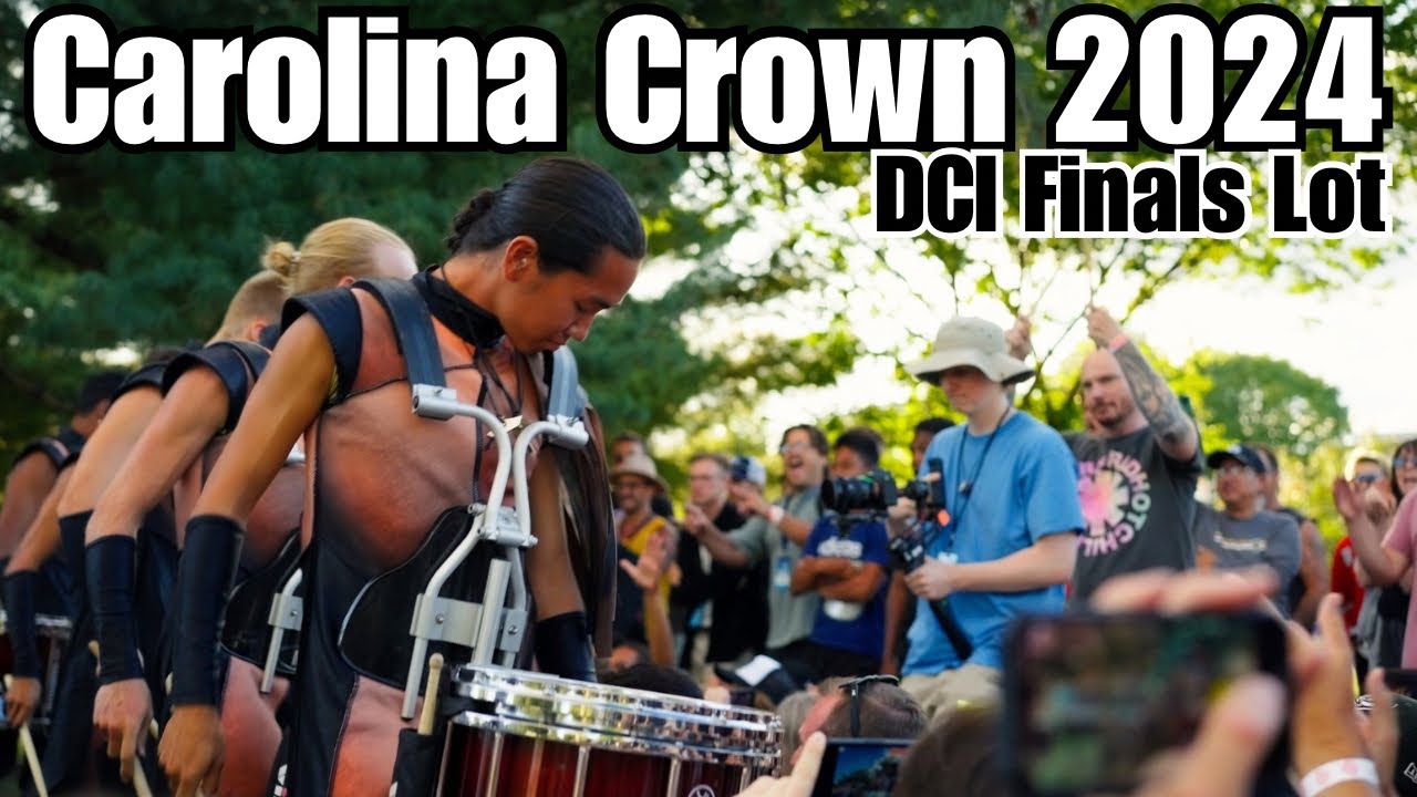 Carolina Crown Drumline 2024 Show Music || DCI Finals Lot