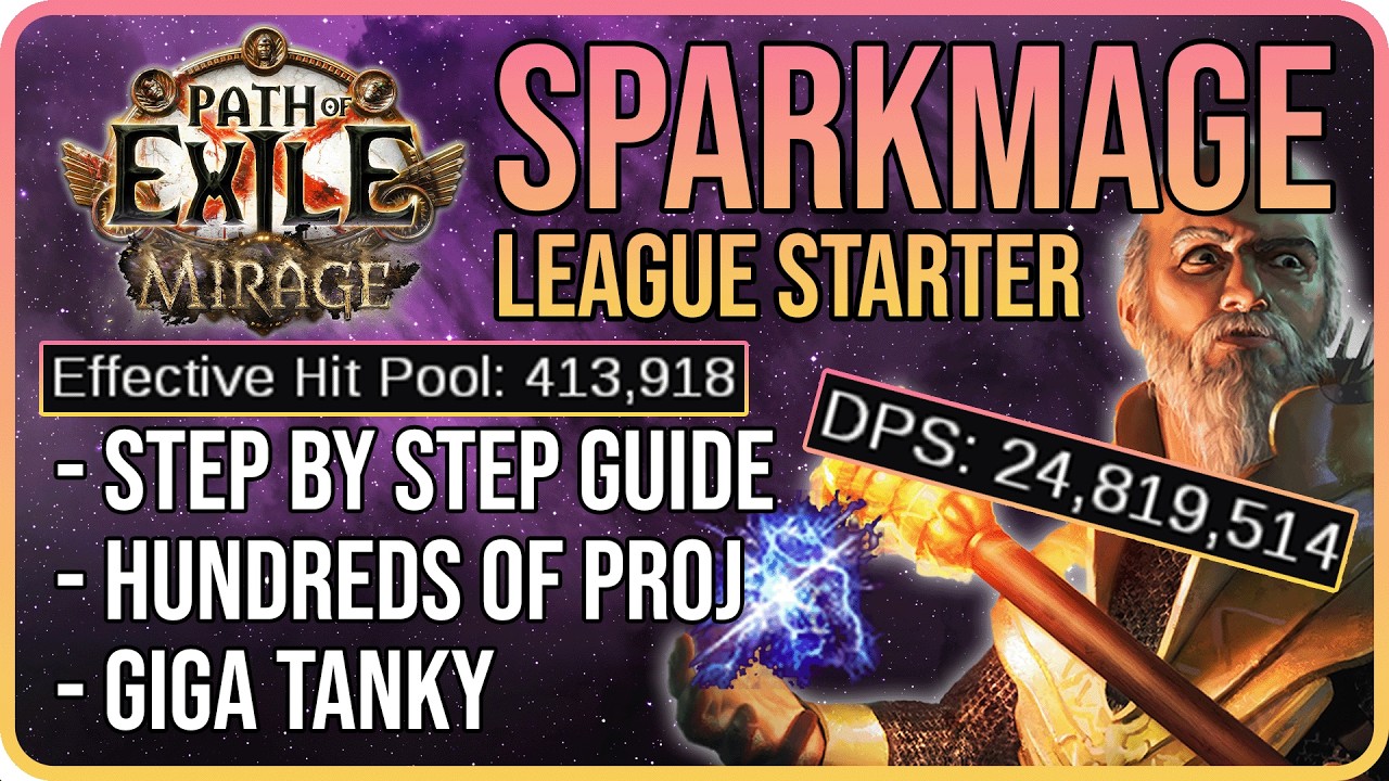 Spark Archmage League Start Guide | Path of Exile 3.28 Mirage