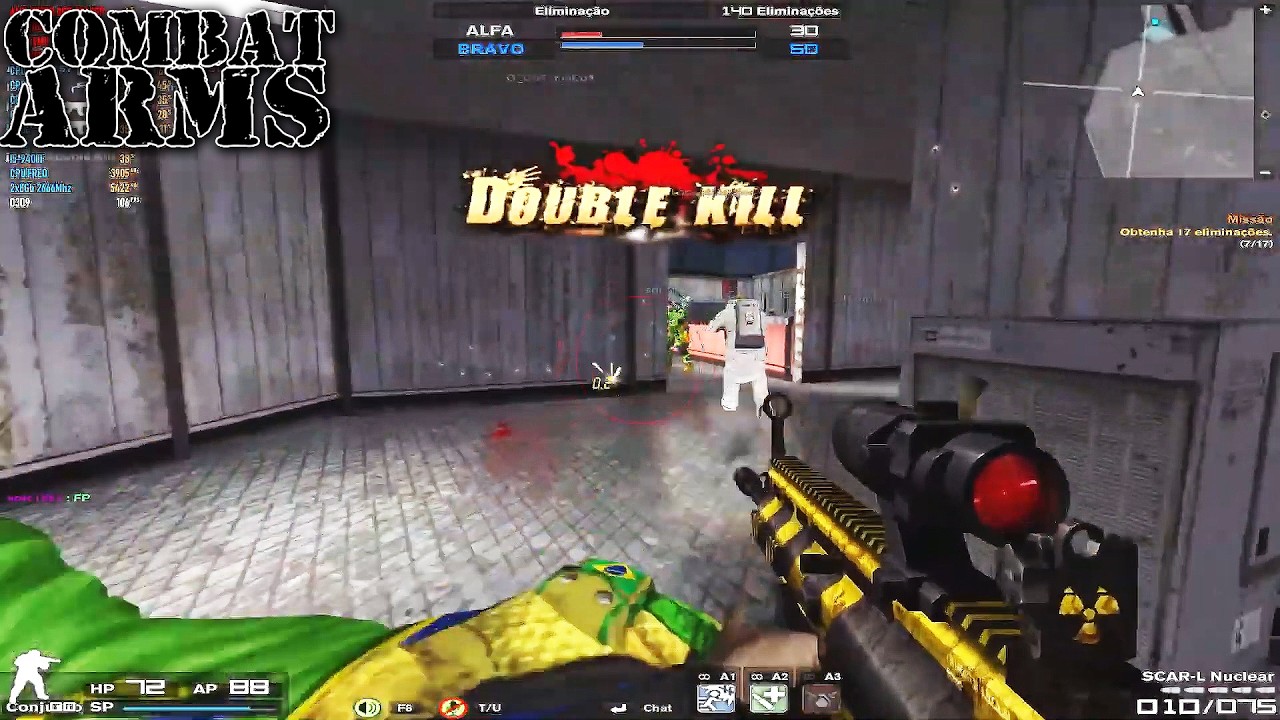 COMBAT ARMS - AQUELE RUSH ESPETACULAR DE SCAR-L NUCLEAR MAPA OIL RIG