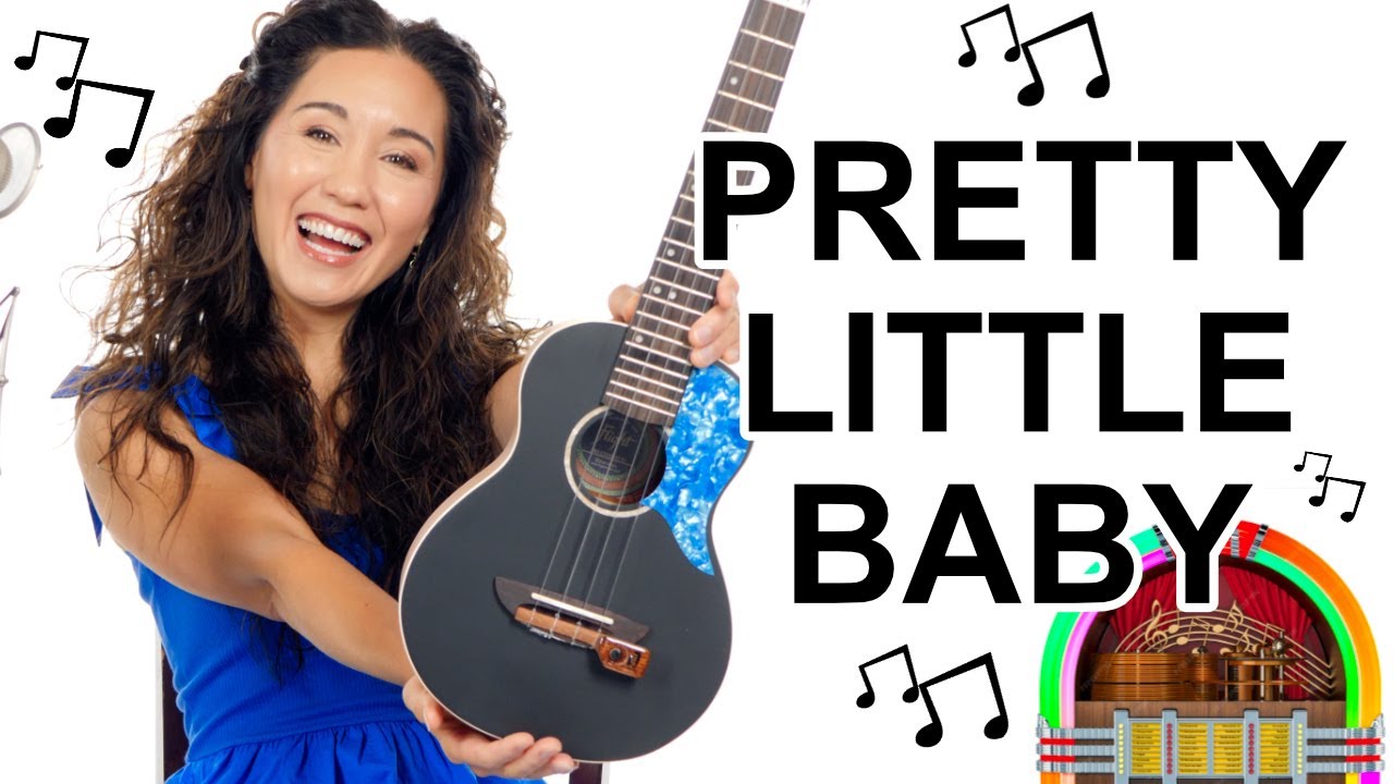 Выучите ВИРУСНУЮ песню лета ☀️ Урок игры на укулеле от Pretty Little Baby Connie Francis