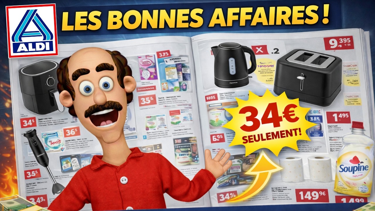 catalogue ALDI du 3 février 2026 ✅ Arrivage maison et cuisine 🔥 Cadeaux SAINT-VALENTIN 💝