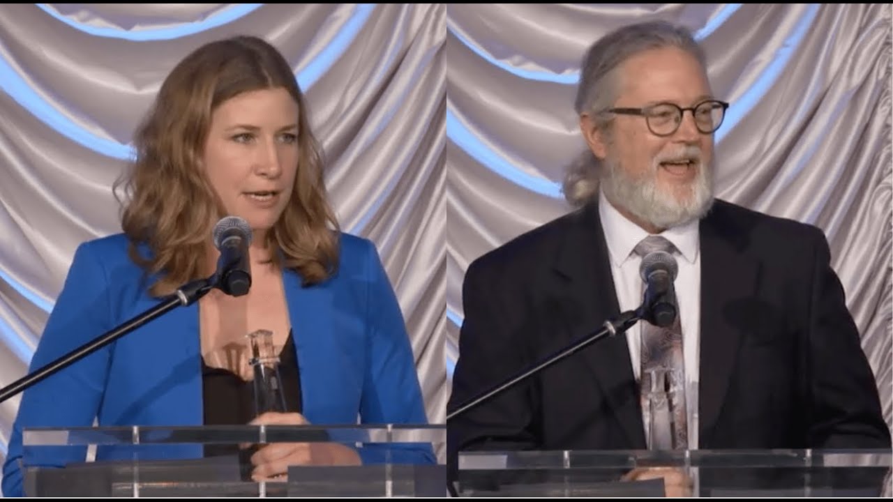 2024 WITA/WITF Annual Dinner - Ana Swanson & Doug Palmer, Lighthouse Award