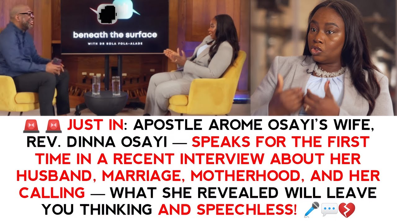 REV. DINNA OSAYI SHARES THE UNTOLD TRUTH ABOUT MARRIAGE, MINISTRY, BATTLES AND LIFE WITH APST AROME!
