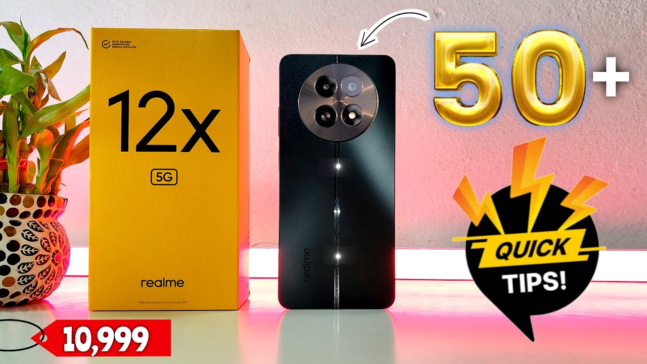Советы и рекомендации по realme 12x 5G: управление жестами, динамическая кнопка и все функции | Л...