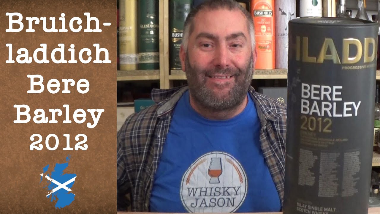 Bruichladdich Bere Barley 2012/2022 aged 10 years Single Malt Scotch Whisky Review by WhisykJason