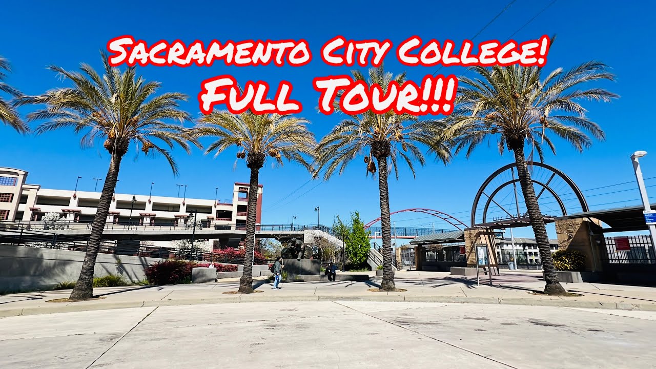 SACRAMENTO CITY COLLEGE WALKING TOUR IN SACRAMENTO CALIFORNIA!