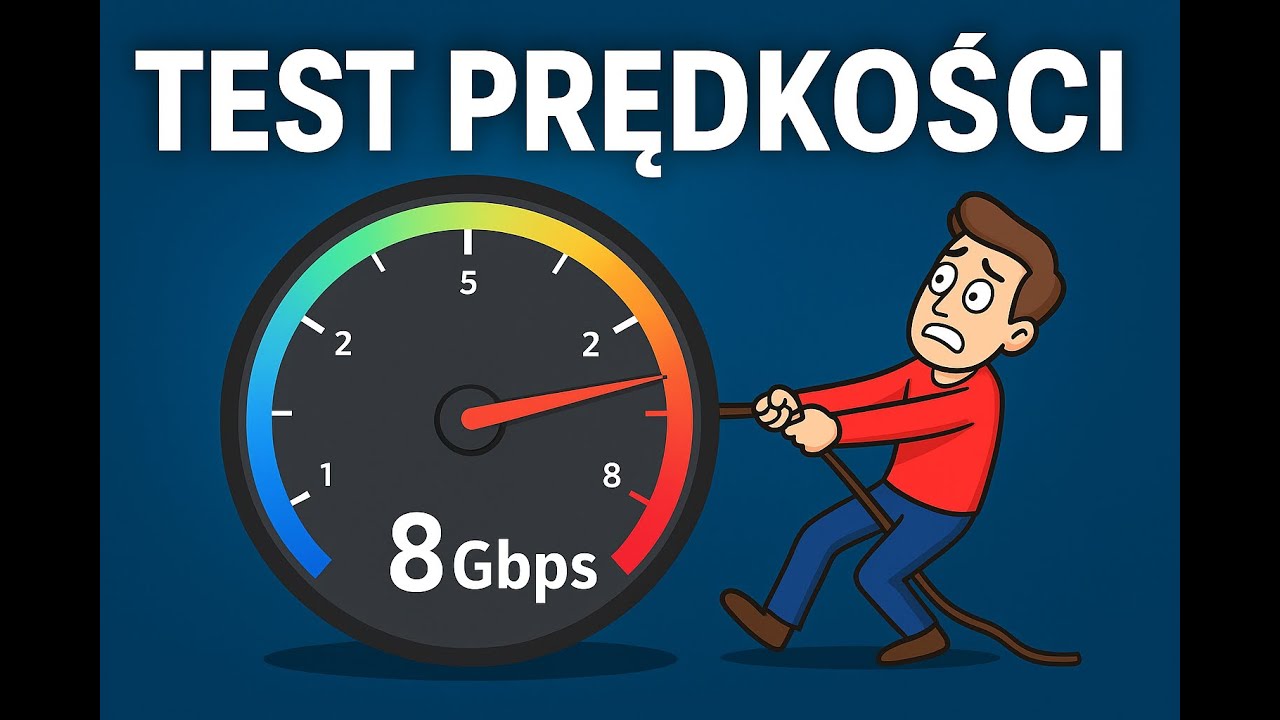 Test prędkości internetu 8Gb/s Czy warto brać takie prędkości ?