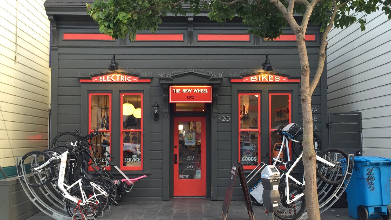 The New Wheel Electric Bike Shop in San Francisco