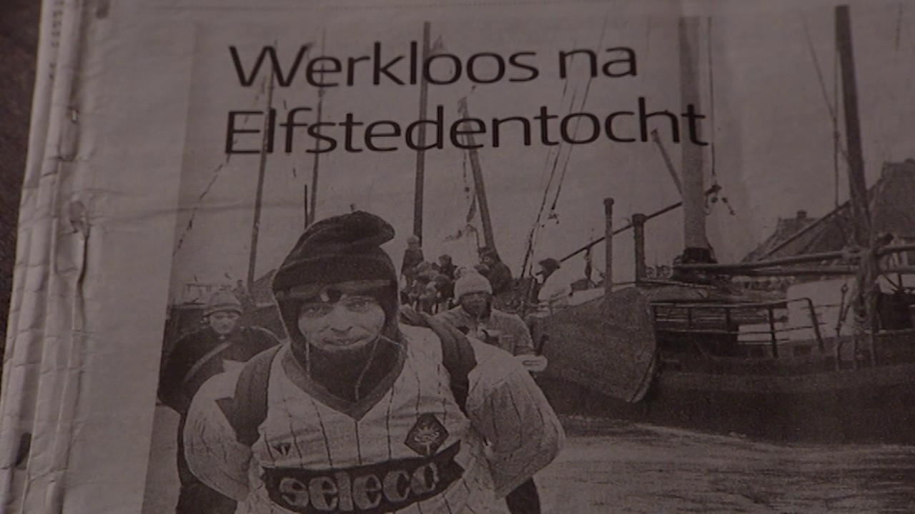 Telstar-voetballer John Weijers werd ontslagen voor rijden Elfstedentocht!