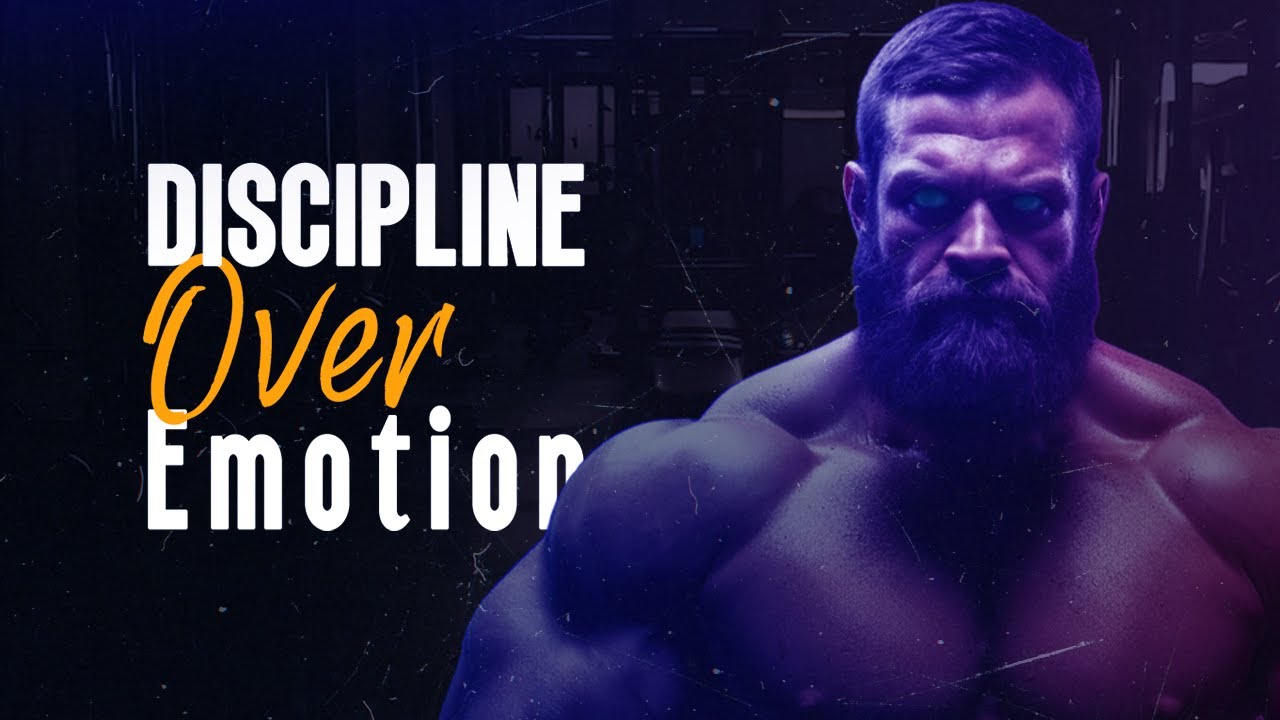 DISCIPLINE OVER EMOTION | #motivation #discipline #inspiration