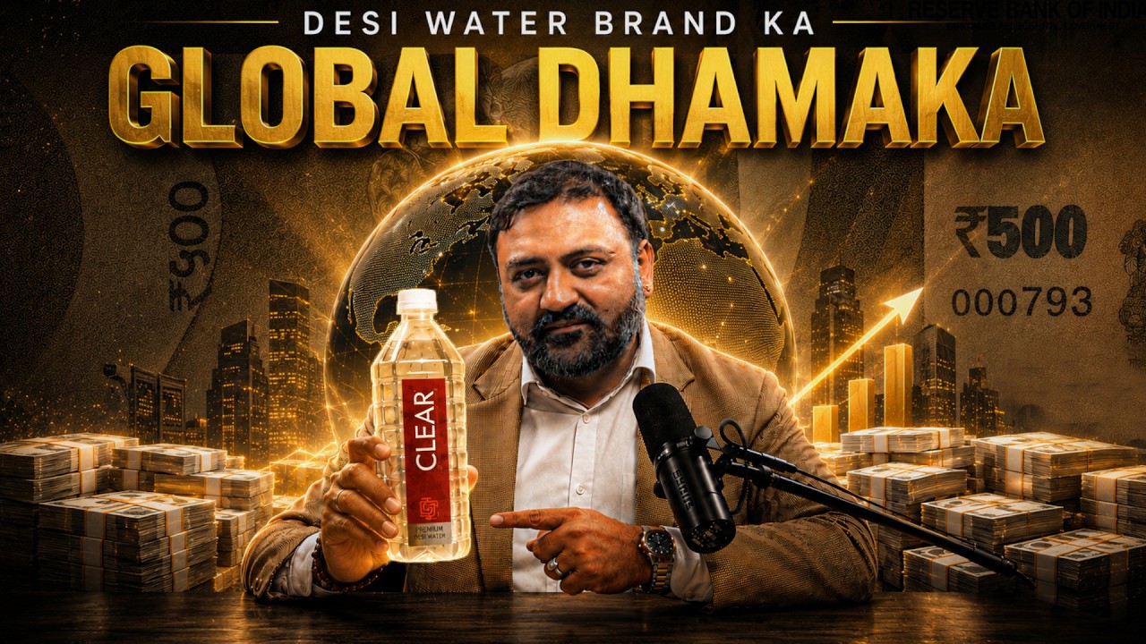India&rsquo;s Smartest Water Business Strategy | Bisleri vs Clear Water | Basesh Gala