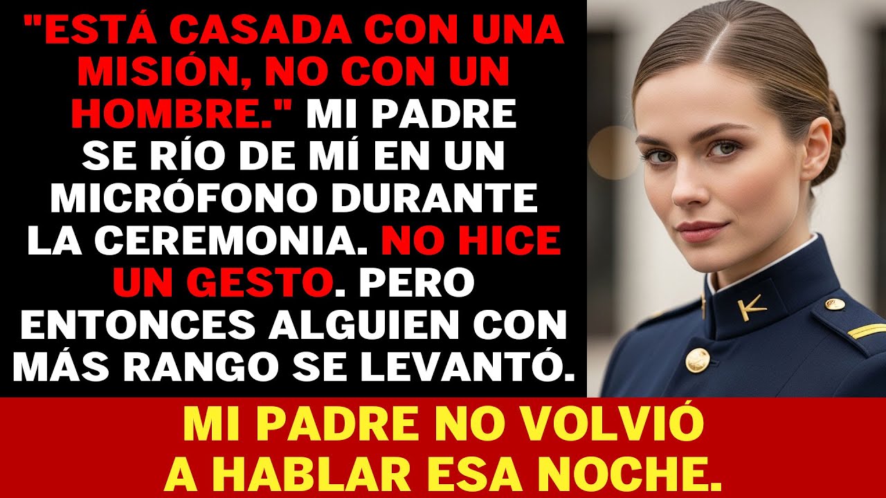 Mi Padre Se Burló De Mi Rango Militar En La Boda De Mi Hermana — Así Que Dejé Que Su Jefe Hablara