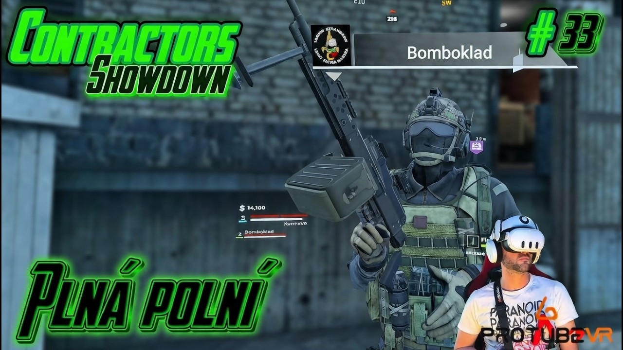 🔴Plná polní || Contractors showdown: Exfilezone || PCVR