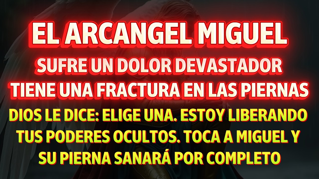 Miguel enfrenta una prueba. Dios dice: “Elige la luz y abre paso a la renovación.”